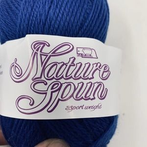 3 Skeins New Brown Sheep Nature Spun 100% Wool Mothproofed Yarn China Blue